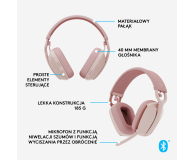 LOGICOM Zone Vibe 100 Rose - 1075318 - zdjęcie 10